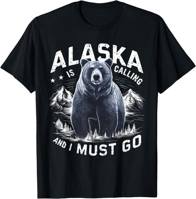 Alaskan Bear and Nature T-Shirt