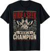 Missing Gracie Giraffe Gracie The Giraffe Hide and Seek World Champion T-Shirt - Black