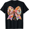 Summerween Tees NYC Summerween Bow Coquette Summer Halloween Ghosts Beach Coffee T-Shirt - Black