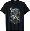 Titanic Polar Bear Howling Moon Iceberg T-Shirt - As Pictured