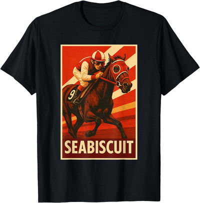 Handicapping Horse Gear Seabiscuit Horse, Horse Racing, Del Mar, Santa Anita, Horses T-Shirt