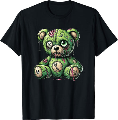 Zombie Bear Halloween Zombie Teddy Zombie Lover T-Shirt