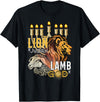 Claudia Williams Apparel Lion of Judah Lamb of God T-Shirt - Black