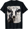 Noah&Friends A Black White Cow T-Shirt - Black