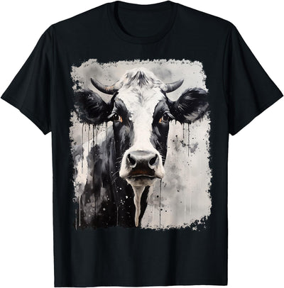 Noah Friends a Black White Cow T-Shirt