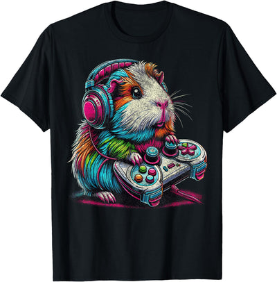 Guinea Pig Video Games Lover T-Shirt