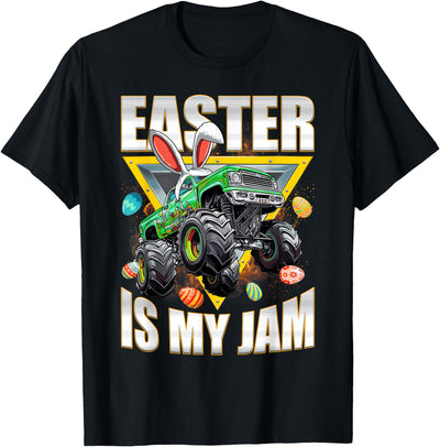 Easter Is My Jam Monster Truck T-Shirt