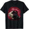 Guinea pig pet love Guinea Pig Punk T-Shirt - Black
