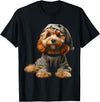 Cavapoo Spooky Halloween Costume Outfit Cavapoo Dog Cute Puppy Spooky Halloween Costume T-Shirt - As Pictured