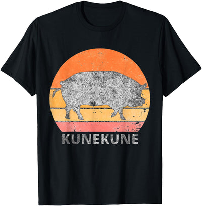 Vintage Just A Girl Who Loves Kunekune Pig T-Shirt