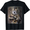 Fox Republic T-Shirts Polar Bear as Army Commando in Full Tactical Gear T-Shirt - As Pictured