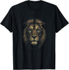Lion Animal Designs Lion T-Shirt - Black