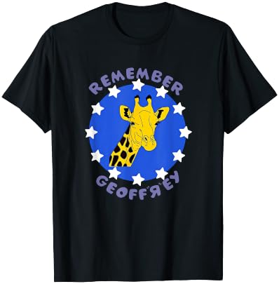 Remember Geoffrey Nostalgic Giraffe T-Shirt US Toys Kids T-Shirt