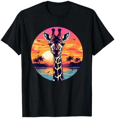 Kids Giraffe I Summer Giraffe T-Shirt