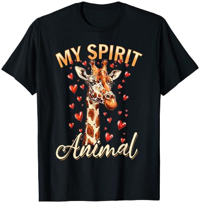 Funny Giraffe Animal Let Your Faith Be Taller Than Your Fear T-Shirt