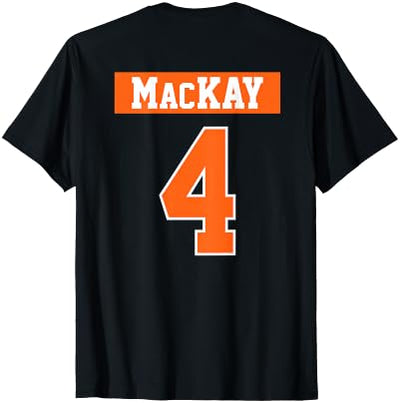 Cow National Lacrosse League Nll Buffalo Bandits Ian Mackay T-Shirt