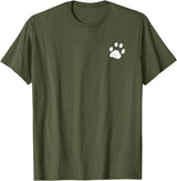 P&L Originals Cat paw print. Pocket style emblem. T-Shirt