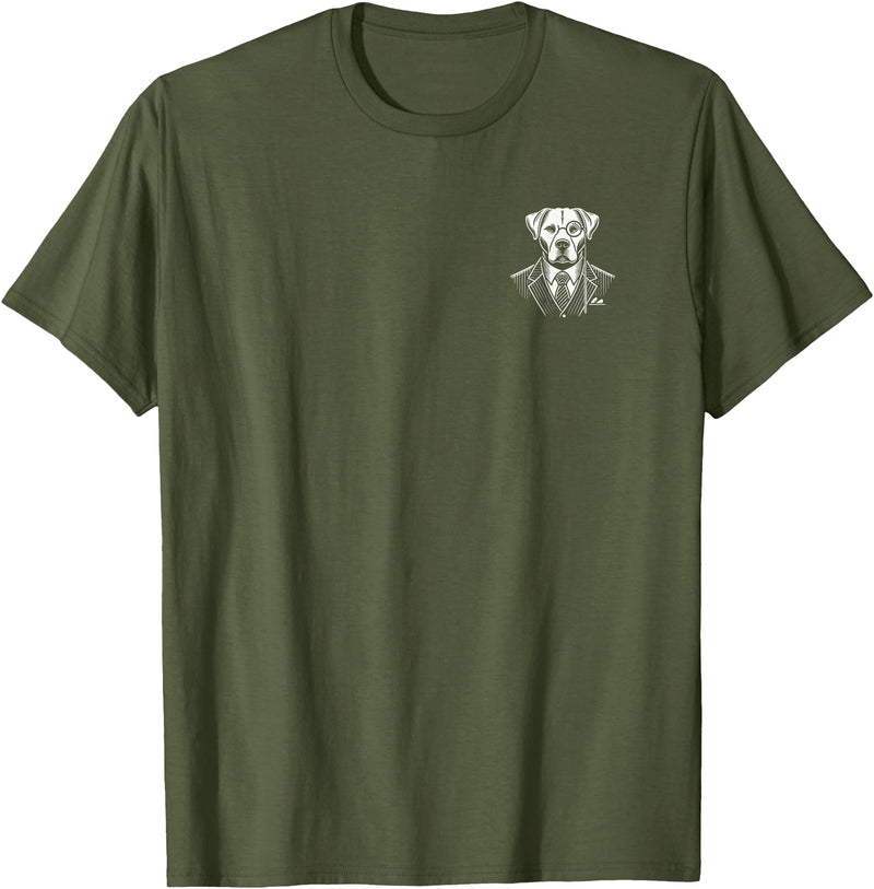 Smooth HQ Dog T-Shirt - Olive Green