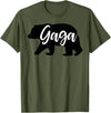 Aberdeen Family Bear T Shirt GaGa Bear shirt Matching Family Shirts Bear tshirts T-Shirt - Olive Green