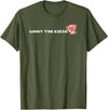 Crazy Fun Designs - Animals What The EIEIO - Farm Pig - T-Shirt T-Shirt - Olive Green
