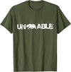 Funny Unbearable T-Shirt - Un Bear Able Tee Funny Un Bear Able Shirt - Unbearable T-Shirt T-Shirt - Olive Green