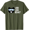 LogiLogiBear7 Logi Logi Bear 7 Shirt T-Shirt - Olive Green