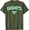 Official High School Fan Gear Margaretta High School Polar Bears T-Shirt C2 T-Shirt - Olive Green