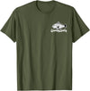 Grumpy Spotty Apparel Grumpy Spotted Bay Bass Everyday Shirt T-Shirt - Olive Green