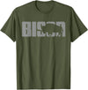 Bison Buffalo Apparel Bison Lover Buffalo Clothing - Buffalo Bison T-Shirt - Olive Green