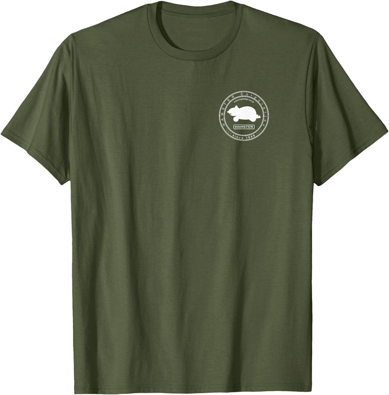 Hamster 2026 Special Design T-Shirt - Olive Green