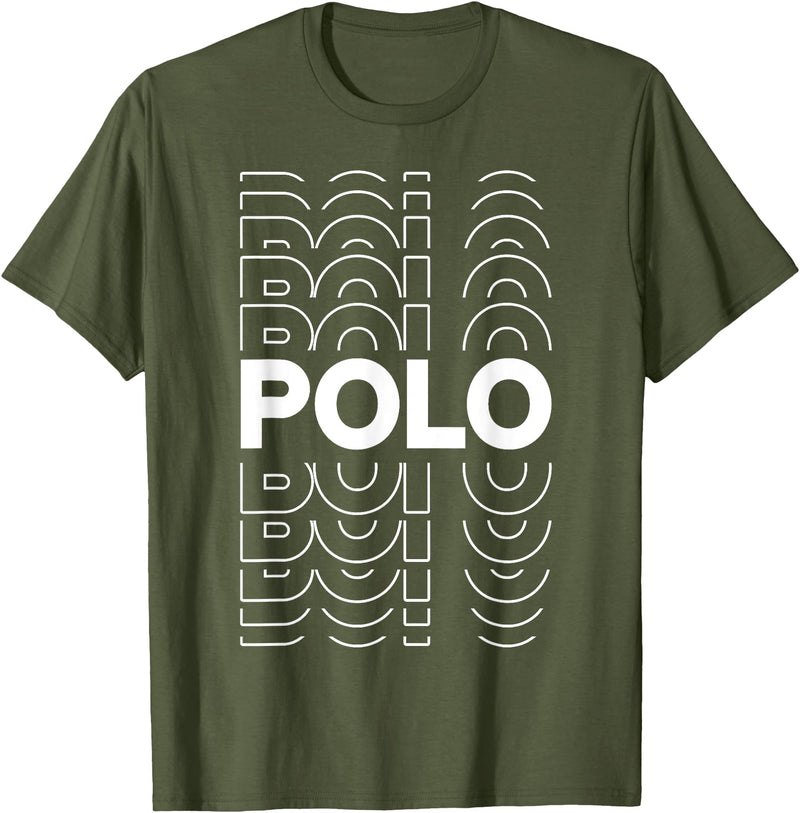 Horse Polo Gifts For Men Women Polo Horse Polo Player Horseback Riding Equestrian Sport T-Shirt - Olive Green