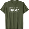 Gay Bear Pride T-Shirts Bear Periodic Table - Gay Bear Pride T-Shirt T-Shirt - Olive Green