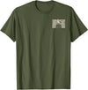 Bankrupted By Birdseed Bird Watching Humor Bankrupted By Birdseed Funny Bird Watching Lover 2 Sides T-Shirt - Olive Green