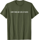 The Dapper Lion I hope those are level IV plates T-Shirt - Olive Green