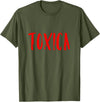 The Spanish Cow Toxica Funny Spanish Toxic Mexican T-Shirt - Olive Green