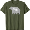 Grandma Granny GG T Shirt Gift SchippTees Amma Bear Icelandic Grandmother Nickname TShirt T-Shirt - Olive Green