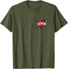 Mama Bear Tee Shirts Mom Heart Tattoo T-Shirt T-Shirt - Olive Green