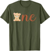 Family Birthday Bear Gifts One of The Birthday Boy Bear 1st Birthday Party Boy T-Shirt - Olive Green