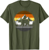 Bear Gay Pride by Content Design Studio Gay Men, Bear Community, Gay Bear T-Shirt - Olive Green