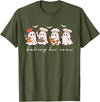 Halloween Ghost Baking Boo Crew Cooking Lover Baking Boo Crew Cute Halloween Ghost Baking Baker Kitchen T-Shirt - Olive Green