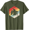 Cool Pet Beta Fish Gift Apparel Retro Vintage Freshwater Aquarium Betta Fish T-Shirt - Olive Green