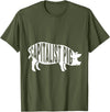 Capitalism Co Capitalist Pig - Fun Novelty Tshirt for Entrepreneurs T-Shirt - Olive Green