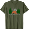 Brown Bear Lovers and Fat Grizzy Fans 2023 Otis Champion fat brown grizzly bear fan beartober week 2023 T-Shirt - Olive Green