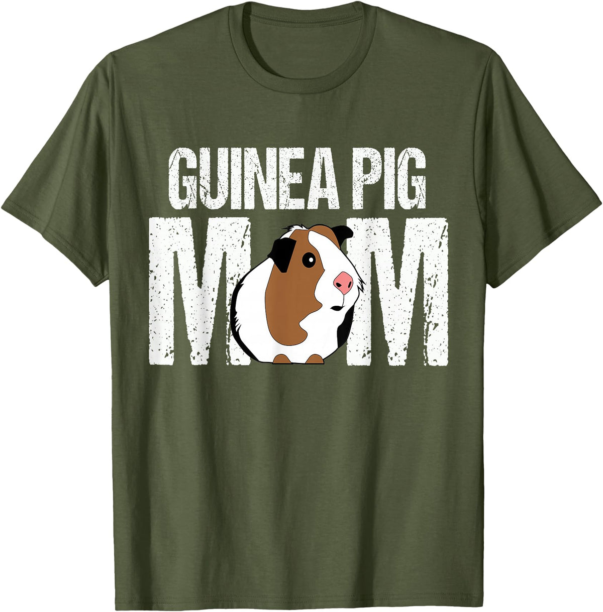 Guinea Pig Shirts & Accessories Guinea Pig Mom Shirt | Funny Guinea Pig Tshirt T-Shirt - Olive Green