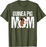 Guinea Pig Shirts & Accessories Guinea Pig Mom Shirt | Funny Guinea Pig Tshirt T-Shirt - Olive Green