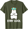 Cute Polar Bear Gifts And Tees Polar Bear Arctic - Stay Cool T-Shirt - Olive Green