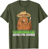 Guinea Pig Gift Idea Guinea Pig Lover Pet Cavy Guinea Pig Farmer Graphic Guinea Pig Owner Pets Animals T-Shirt - Olive Green