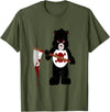 Jujubella Angry Bear Scare Bear Teddy Bear No Kids T-shirt T-Shirt - Olive Green