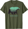 Preserve & Protect National Park Bear Preserve & Protect Vintage National Park Bear T-Shirt - Olive Green