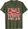 Pigs Lover Pink Animal Piggy Squad Funny Gift Idea for Men T-Shirt - Olive Green